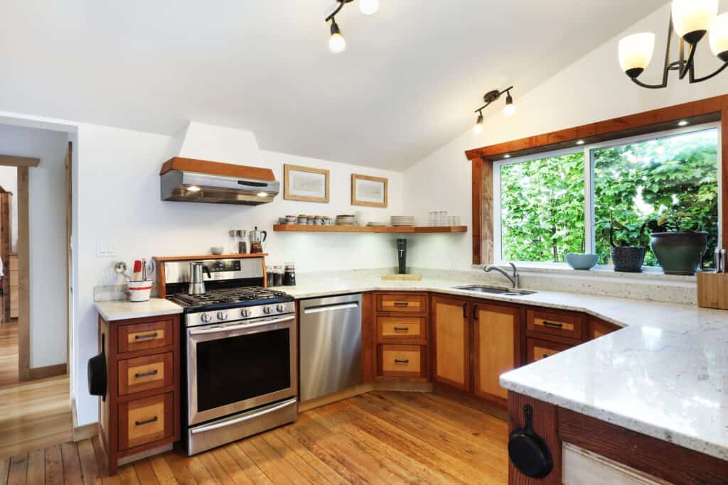 New Reclaimed Wood Cabinetry for Turn of the Century Cumberland Home